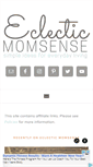 Mobile Screenshot of eclecticmomsense.com